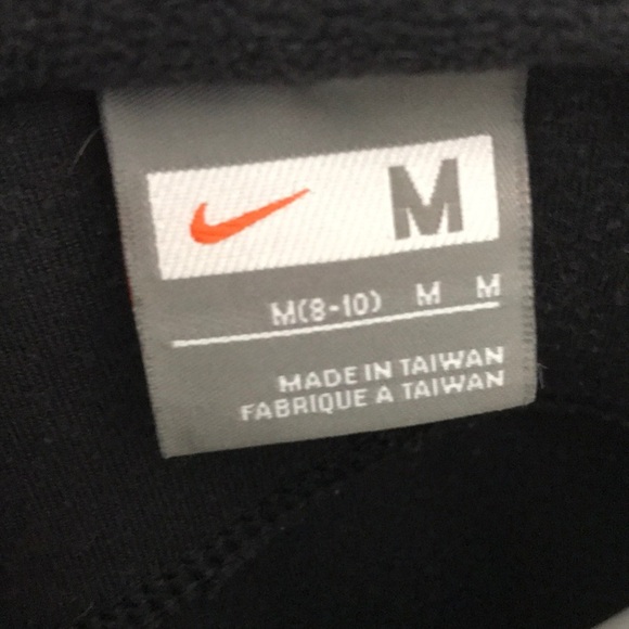 Nike Black Fleece Quarter Zip Pullover Jacket Med - Picture 3 of 7